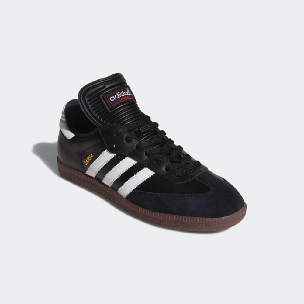 EUC Adidas Black and White Samba